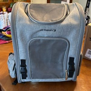 COPY - Mr Peanut’s airline pet carrier and backpack